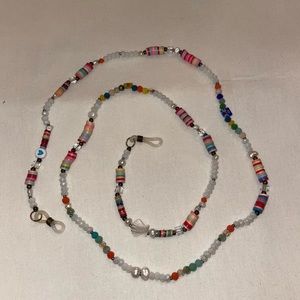 ANTHROPOLOGIE sunglasses chain retainer used good condition